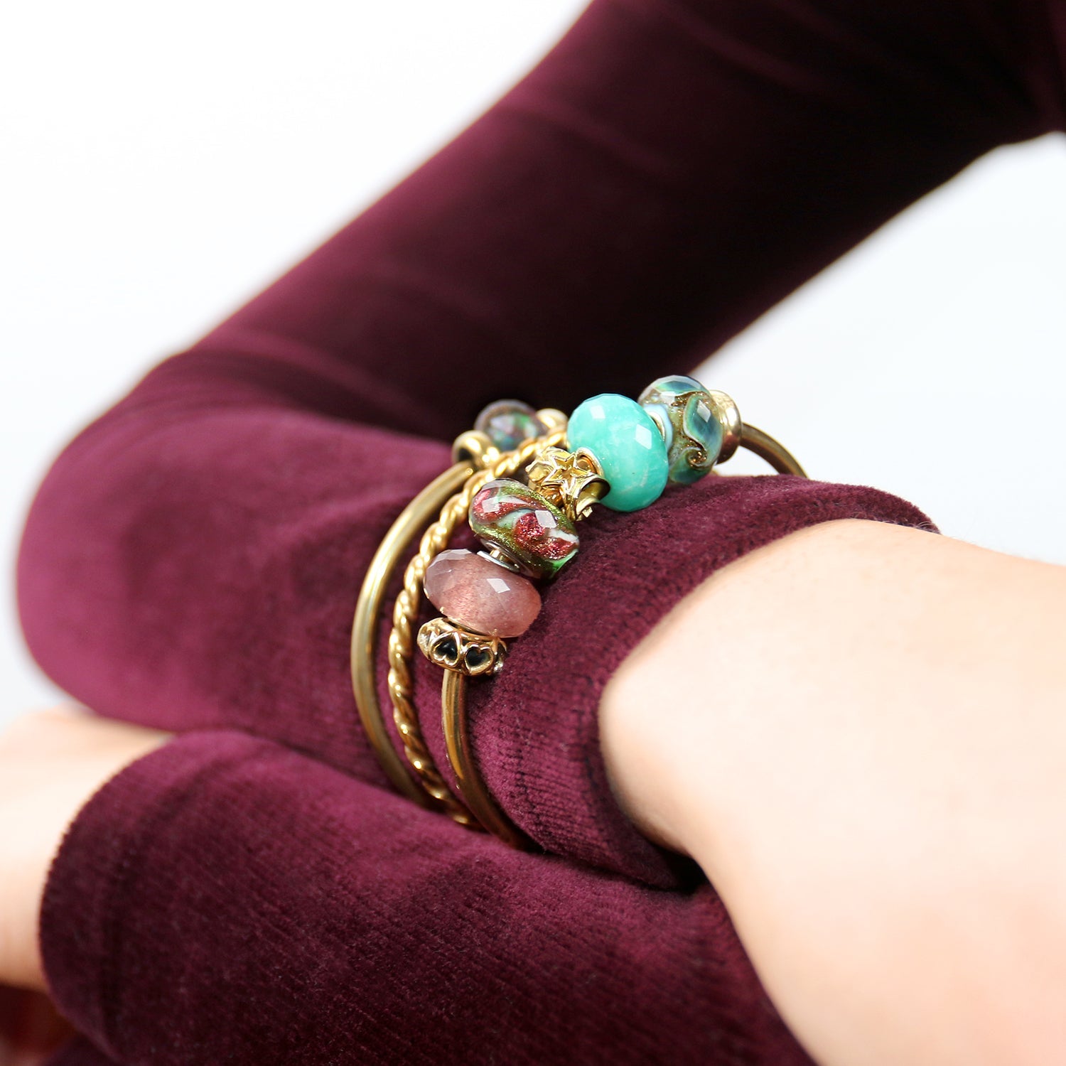 Bangles with matching Spacers