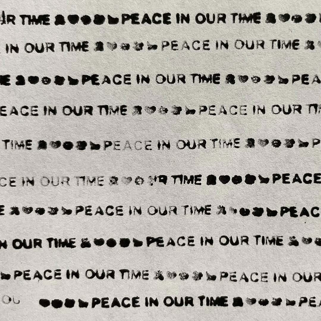 Peace In Our Time Bead