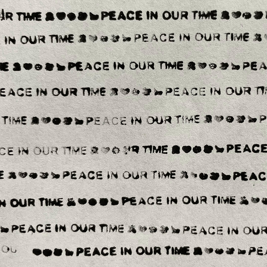 Peace In Our Time Bead