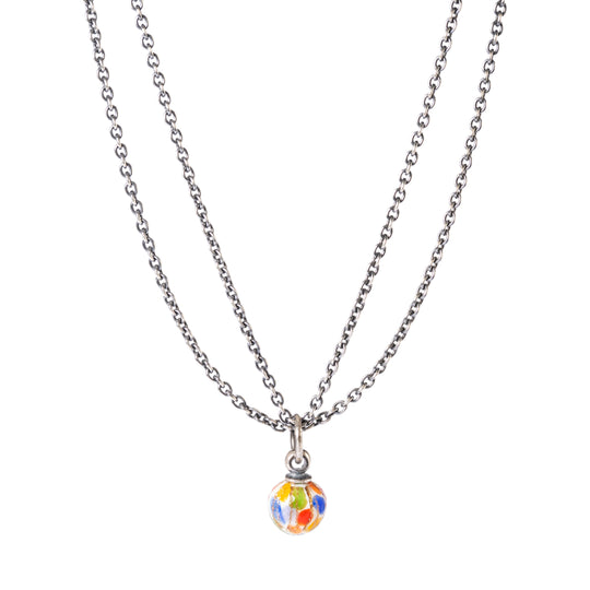 Midnight Confetti Tassel Bead