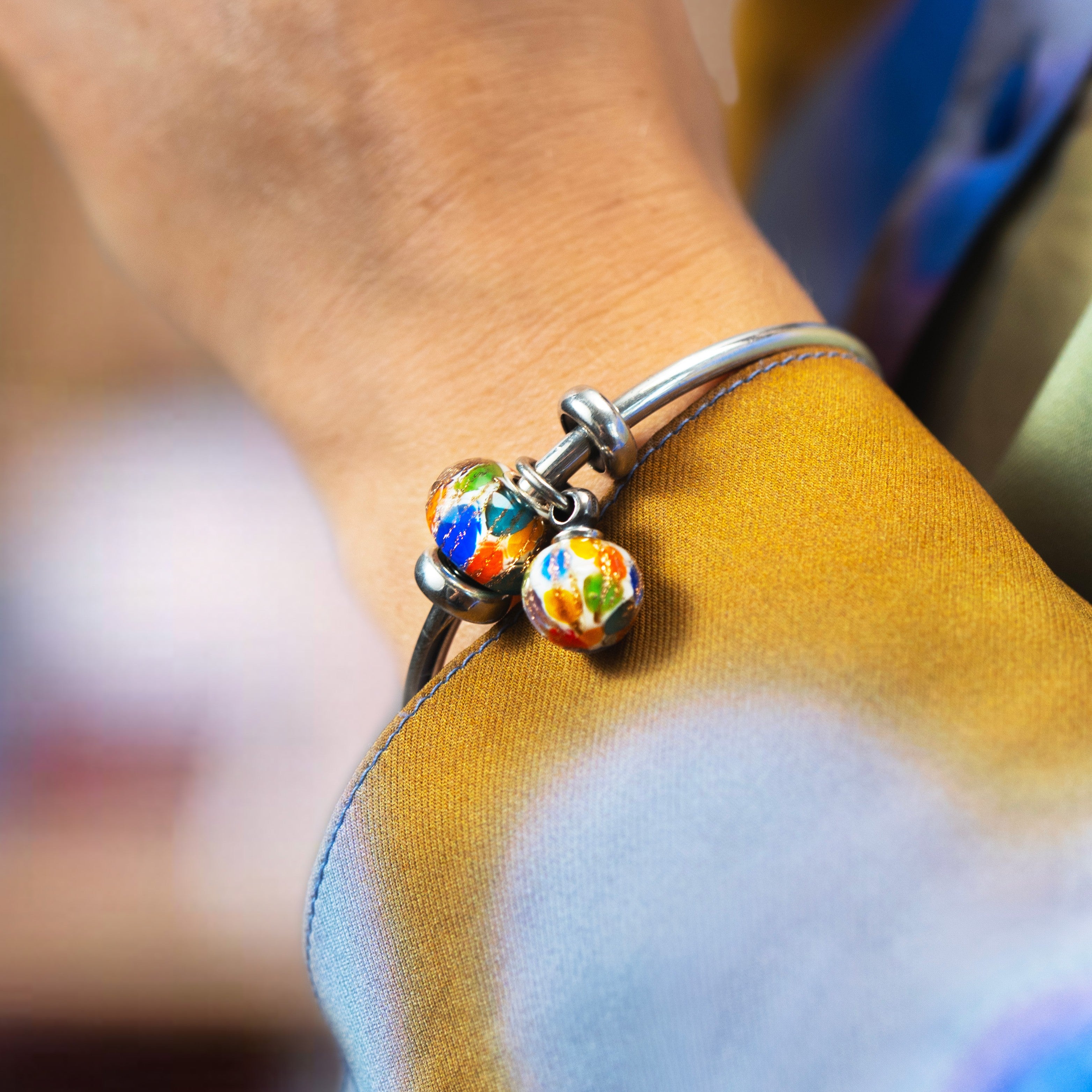 Midnight Confetti Tassel Bead | Trollbeads UK