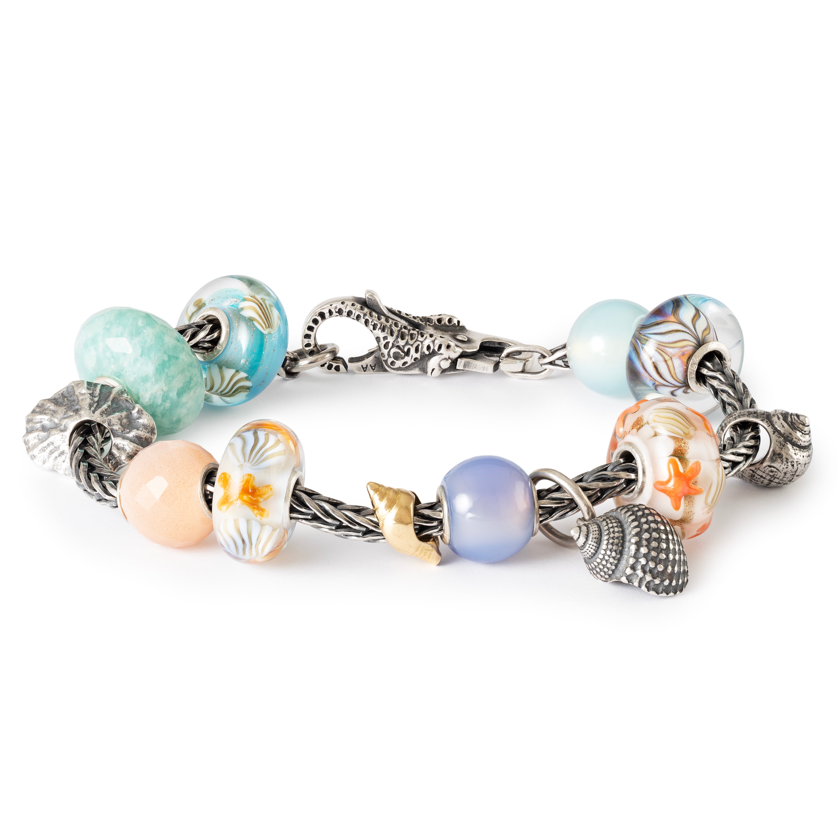 Wavebound Silver Tassel Bead | Trollbeads UK