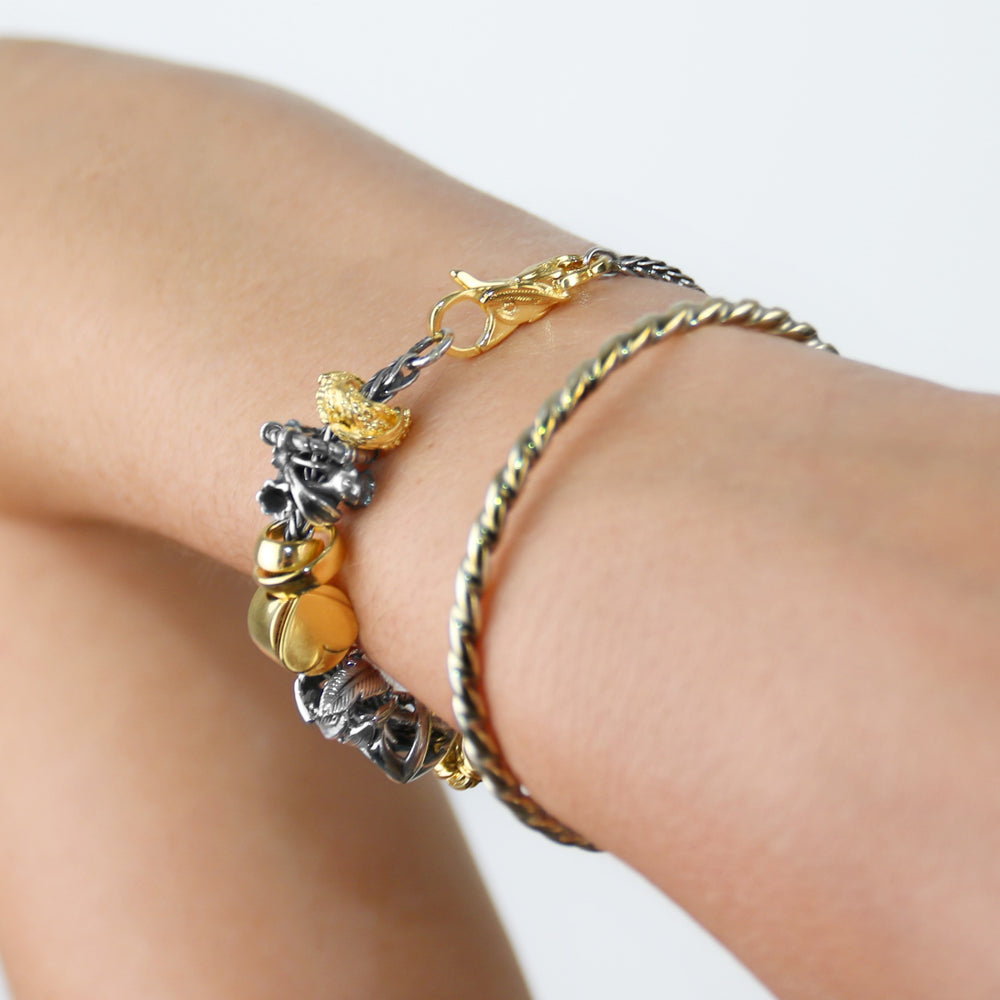 Crown of Grain, Gold Plated Bead