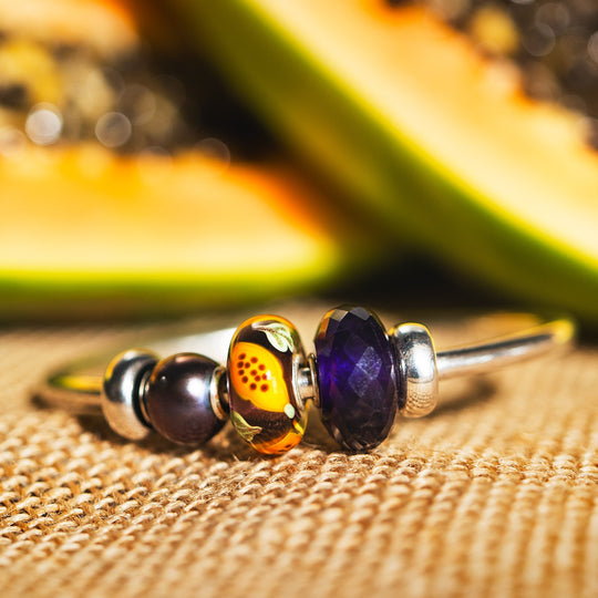 Papaya Bead