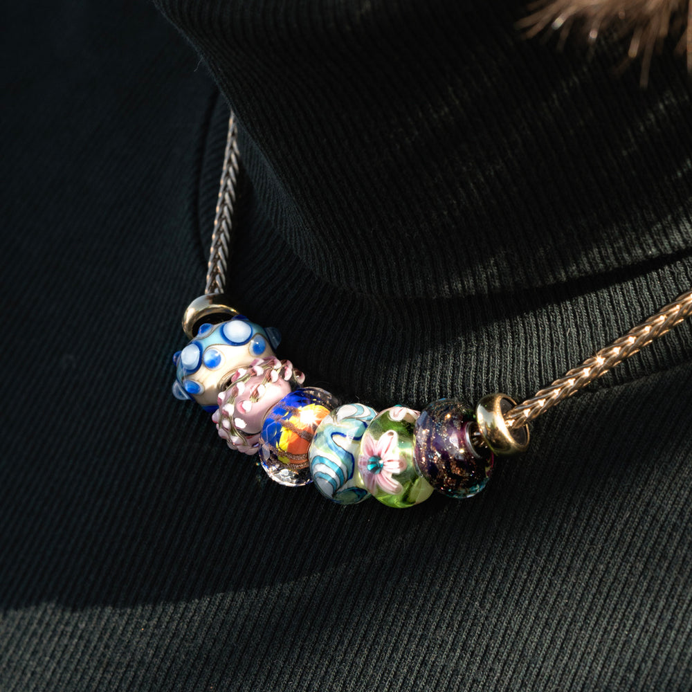 Rainbow Facet Bead by Trollbeads. Faceted Beads.