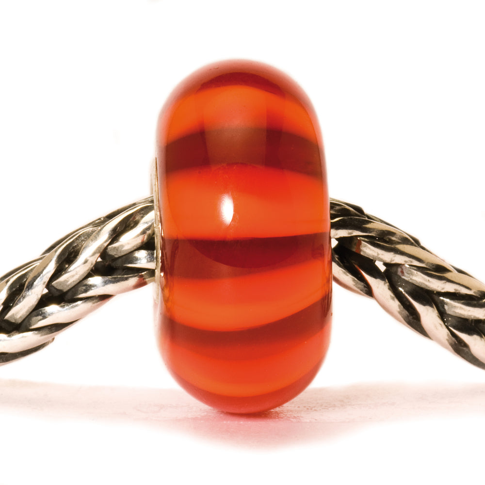 Red Stripe Bead