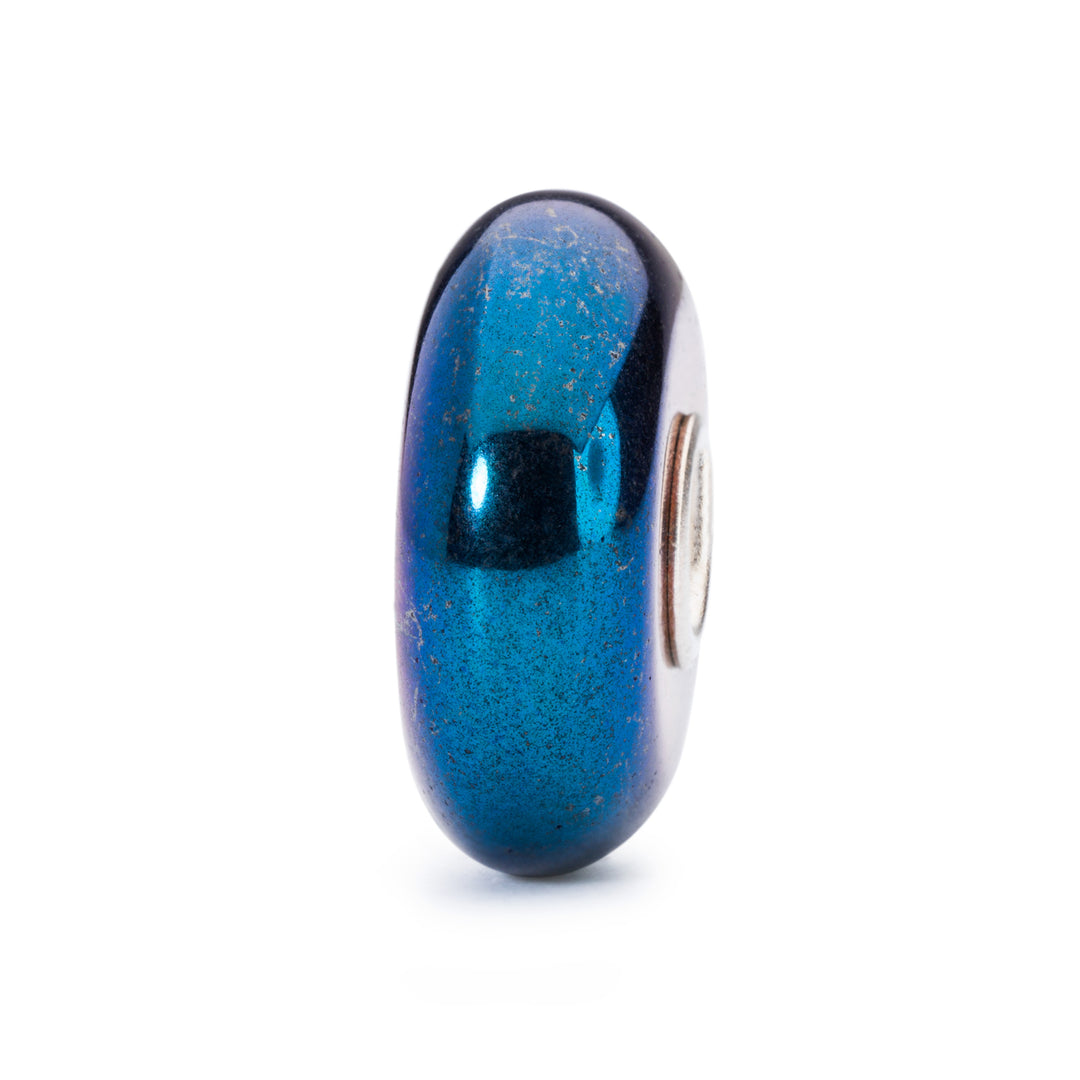 Blue Hematite Bead by Trollbeads. Classic Beads.