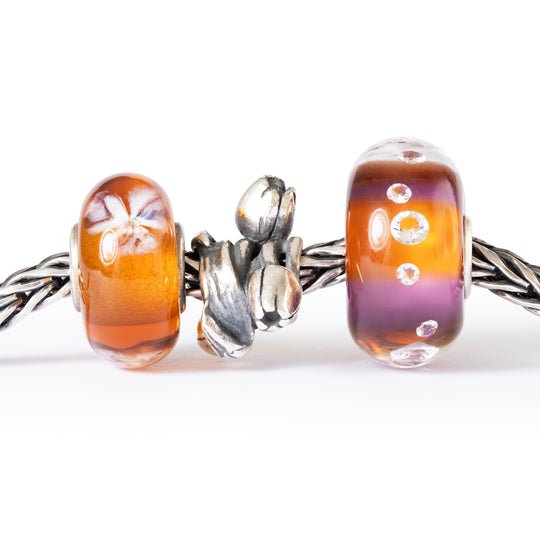 Amber Flower Bead Kit