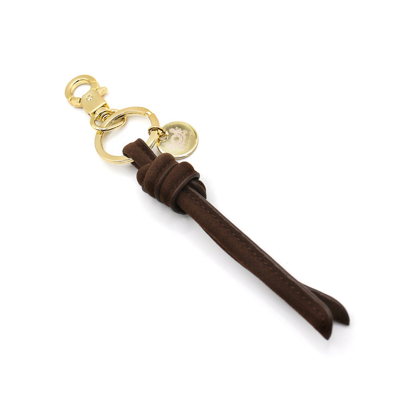 Mocha Knot Bag Charm
