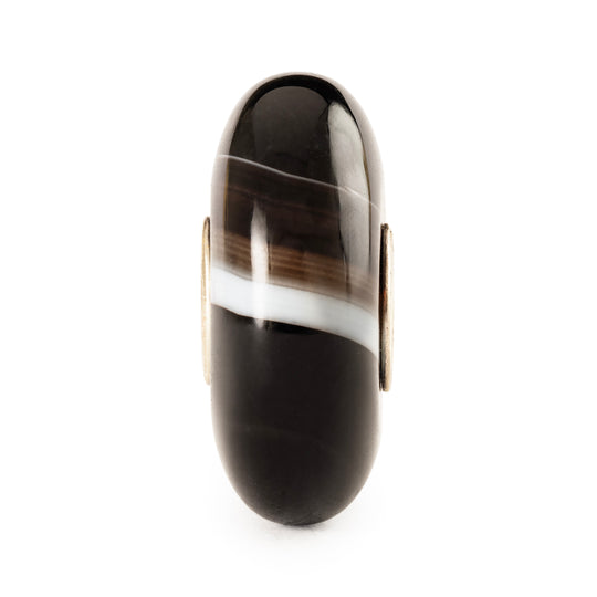 Black Striped Onyx Bead