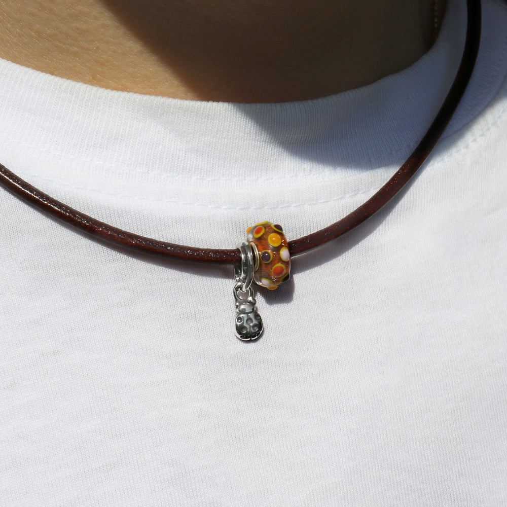 Ladybug Tassel Bead