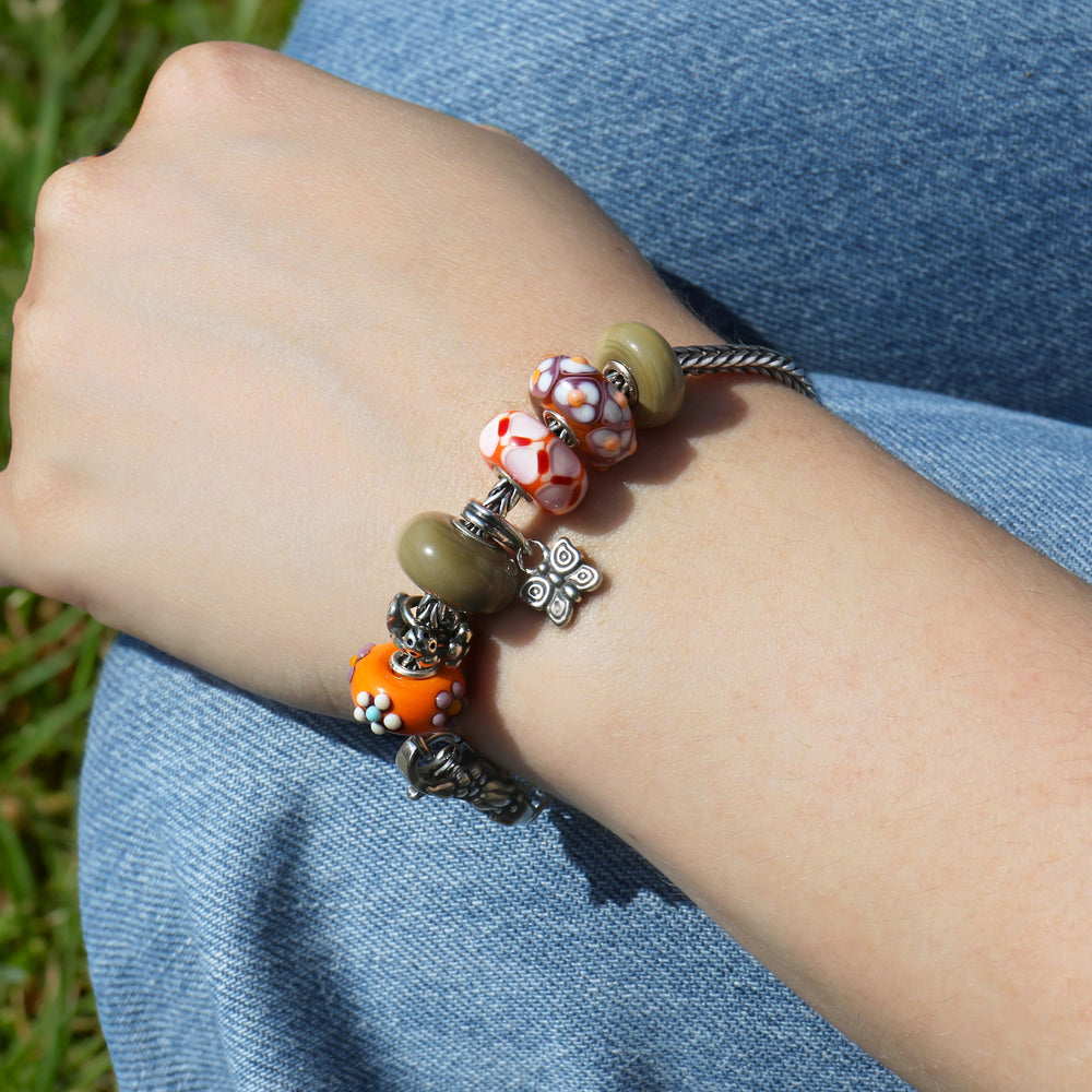 Flying Butterfly Tassel Bead