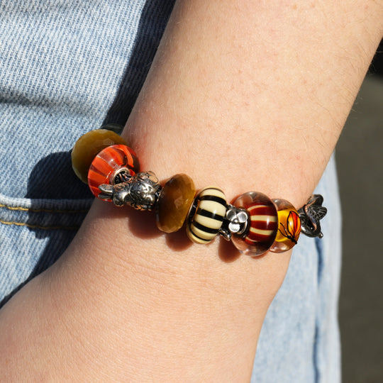 Organic Stripe Bead