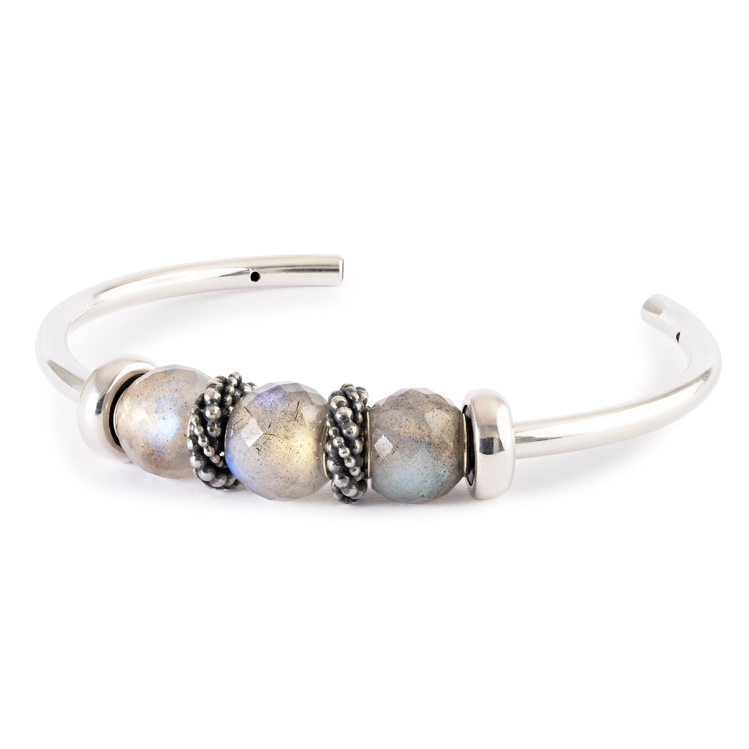 Round Labradorite Facet Bead
