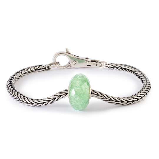 Green Aventurine Silver Bracelet