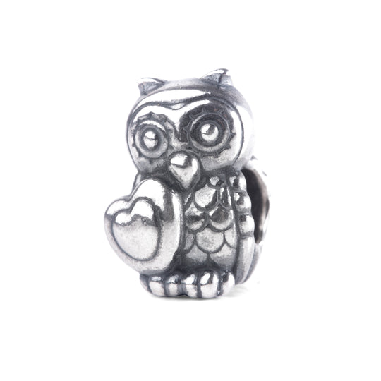 In Love Owl Bead