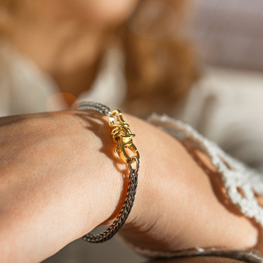 Lucky Knot Clasp, Gold Plated