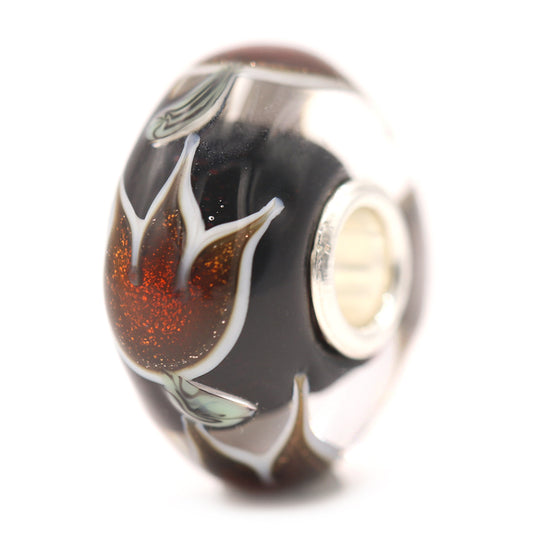Midnight Tulip Bead