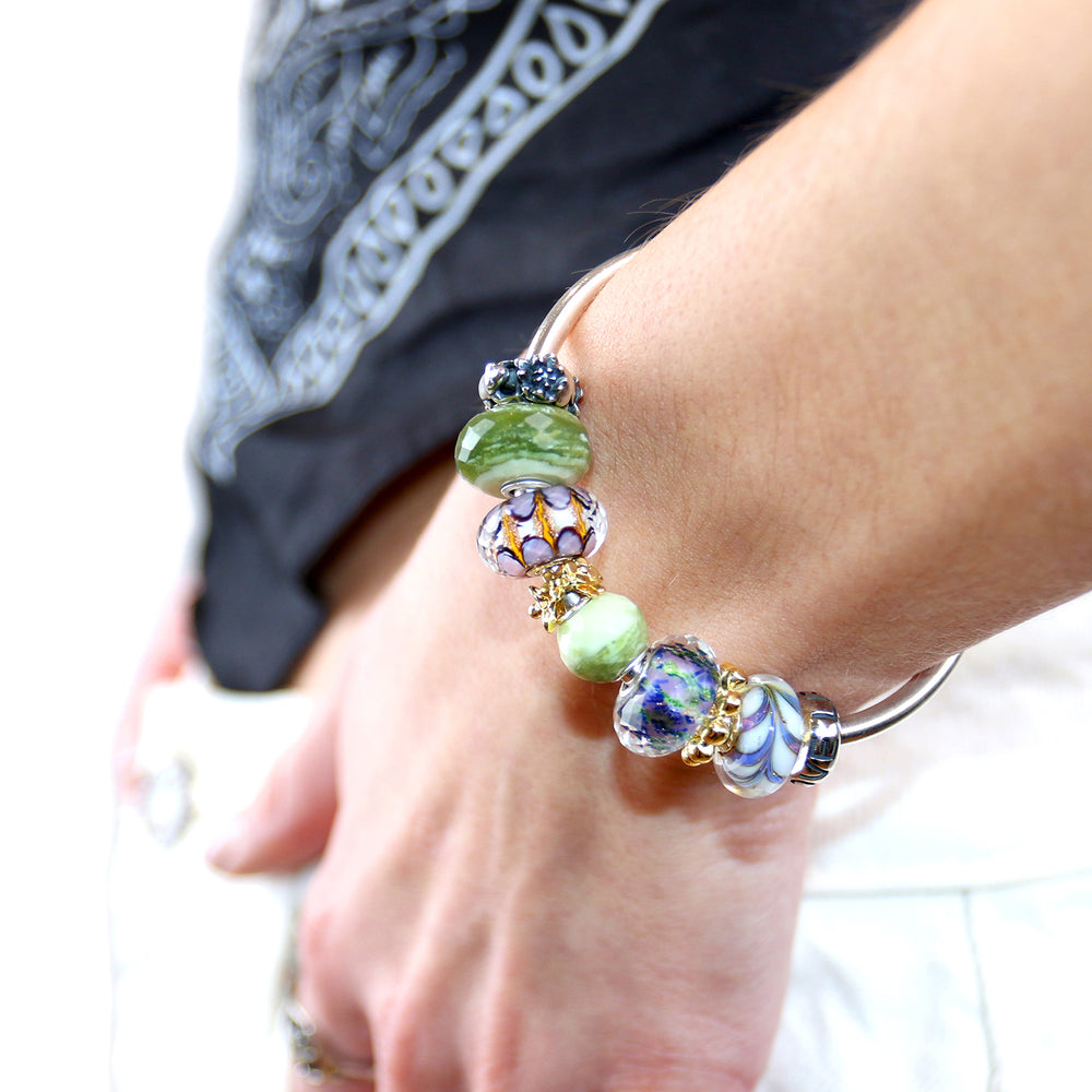 Petite Vine, Gold Plated Bead