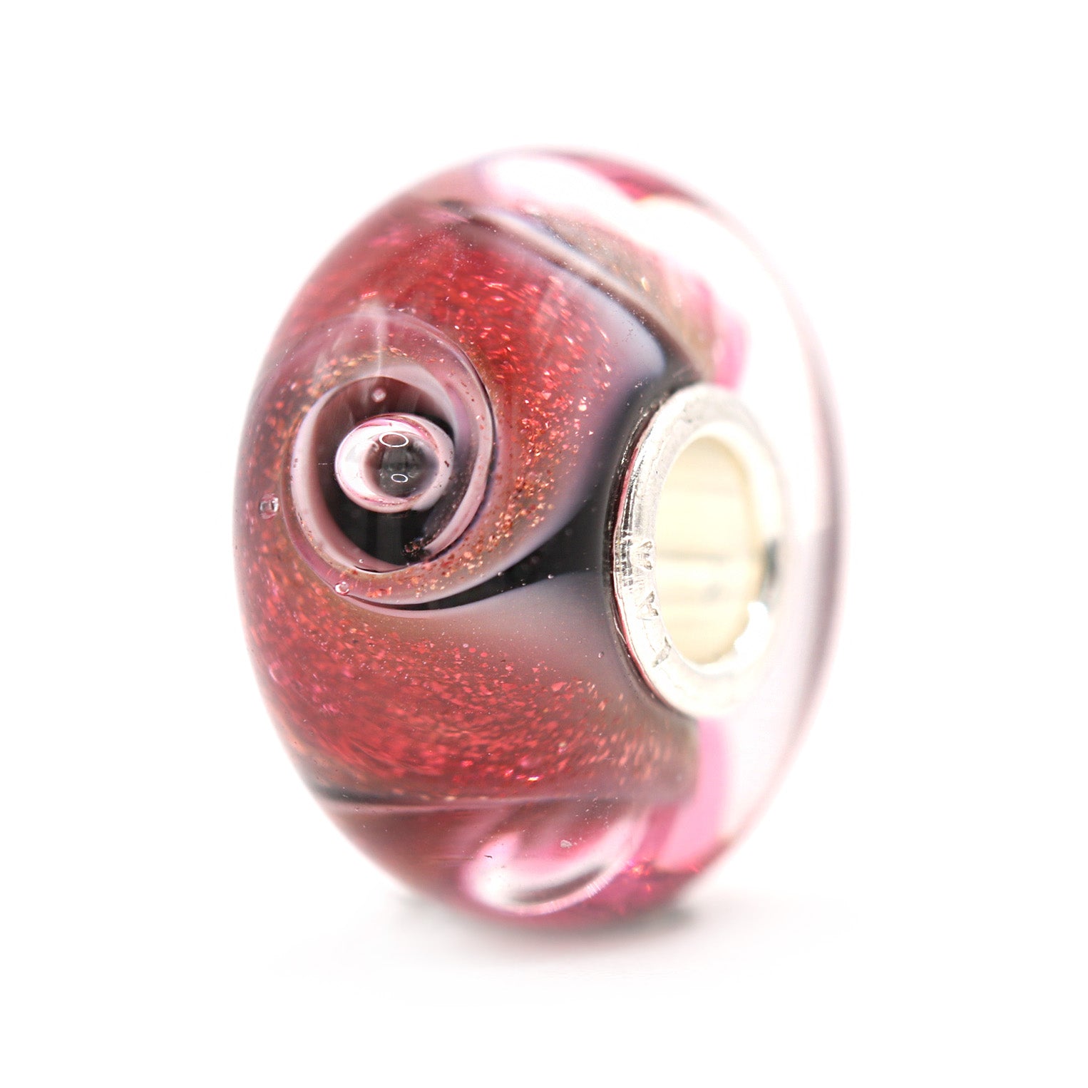 Raspberry Ripple Bead – Trollbeads UK