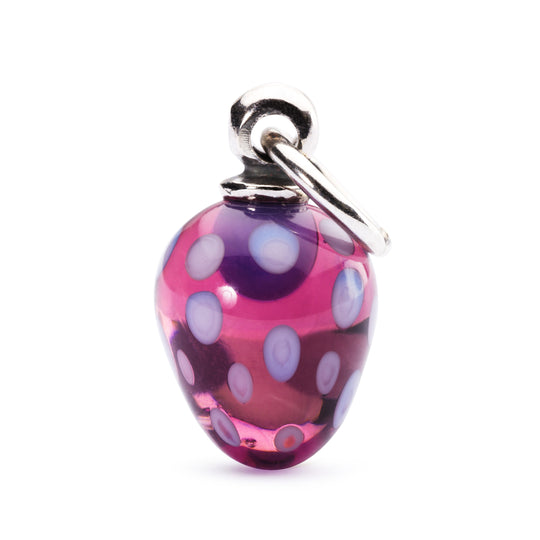 Festive Blue Dot Tassel Bead