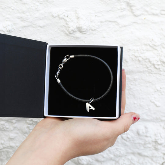Say It With a Letter Bracelet Set
