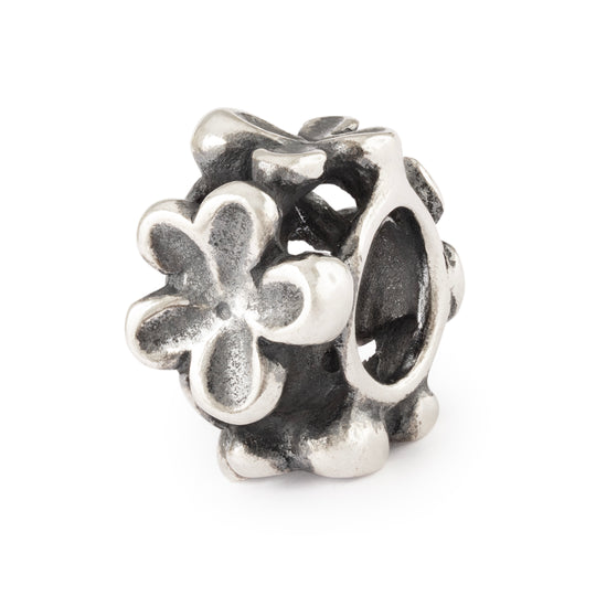 Exhale Silver Bead