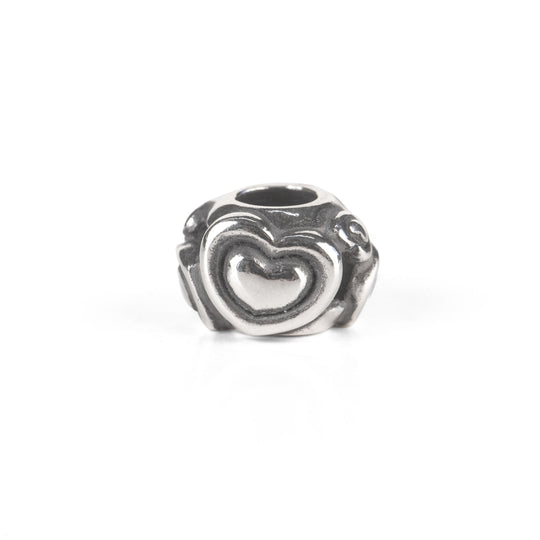 Heart within a Heart Bead
