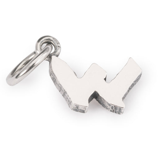 Letter W Tassel by Trollbeads. Tassel Beads.