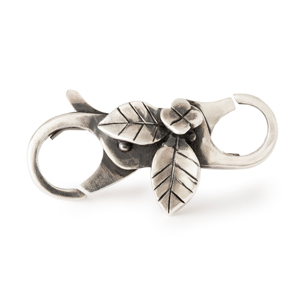 Sterling Silver Bracelet with Lake Garden Clasp