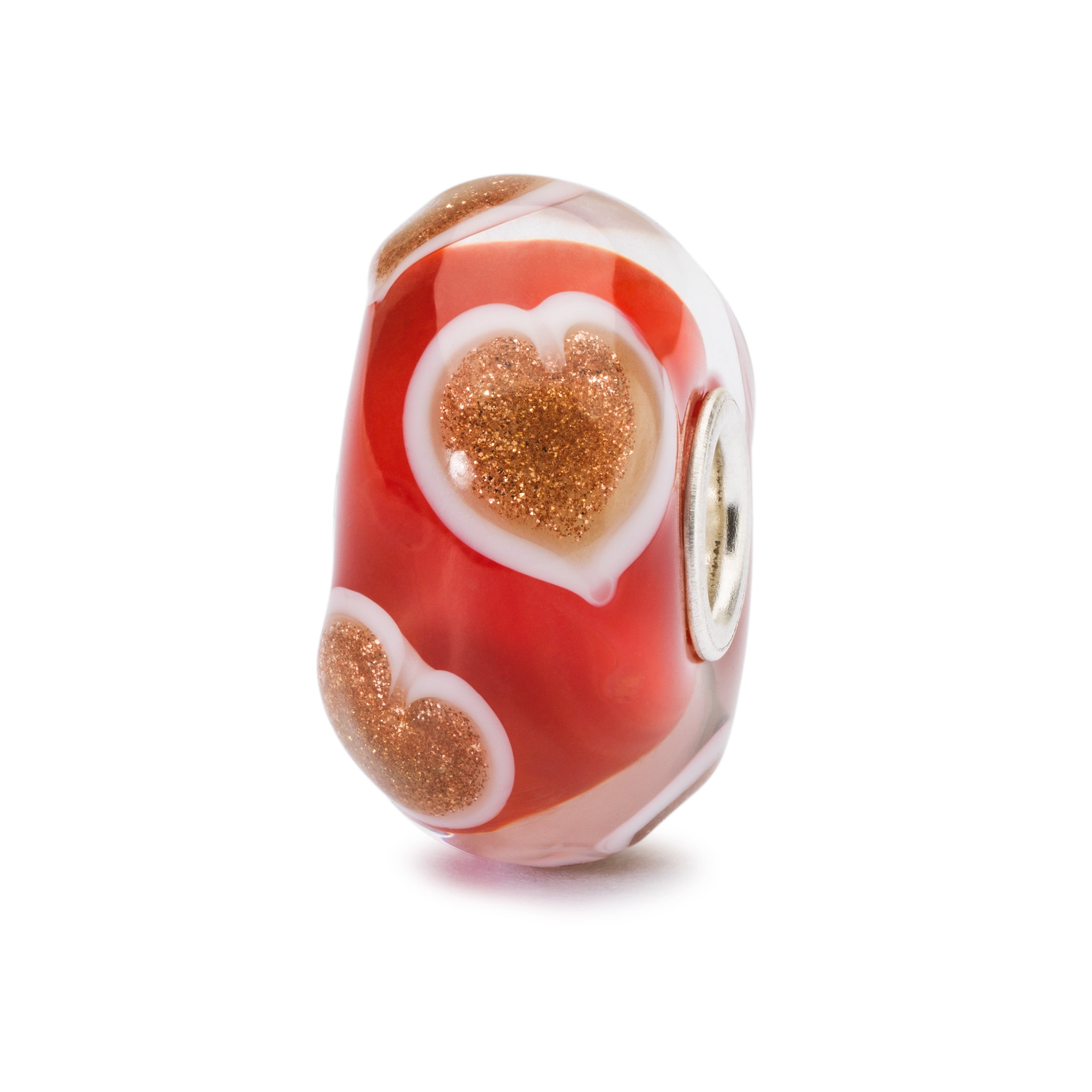 ご予約品　trollbeads 3点　レッド　ホワイト系 Hearts of Joy Bead – Trollbeads UK
