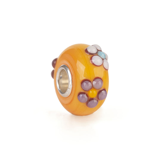 Orange Bouquet Bead