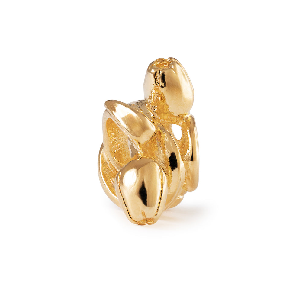 Tulip of Optimism, Gold Plated Bead
