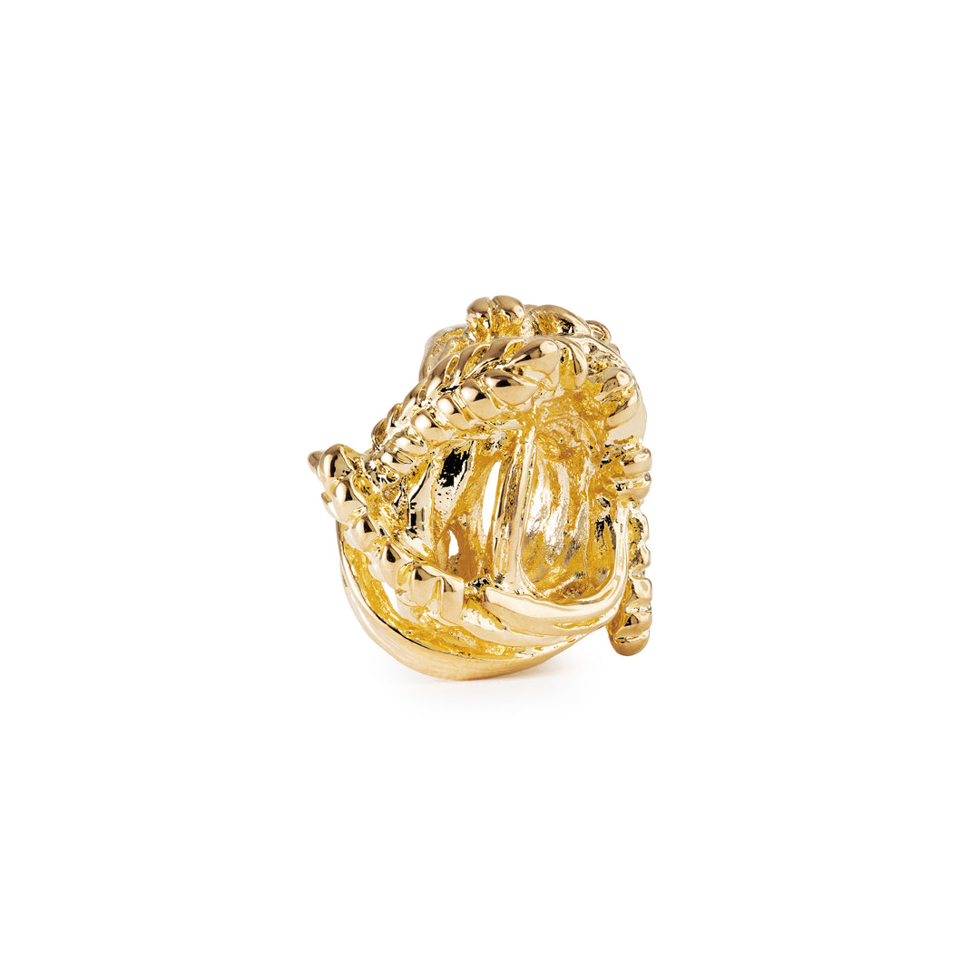 Crown of Grain, Gold Plated Bead