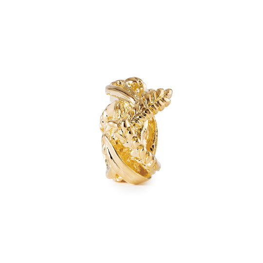 Crown of Grain, Gold Plated Bead