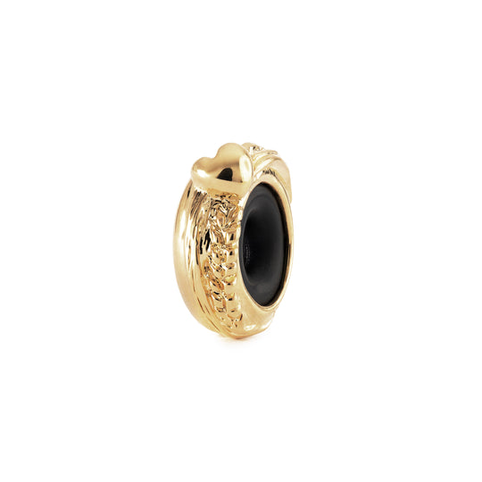 Heart of Harvest Spacer, Gold Plated