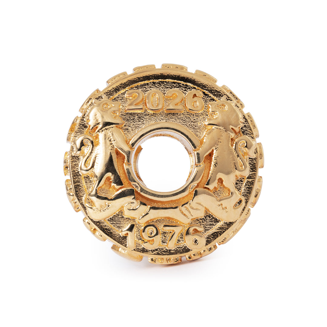 Trollbeads Jubilee Bead, Gold Plated