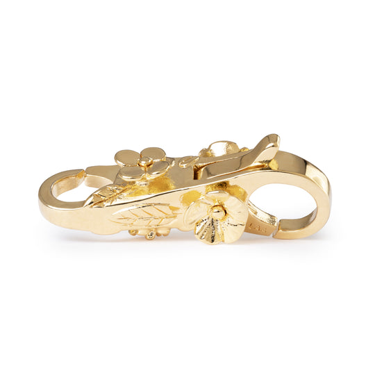 Petals Path Clasp, Gold Plated