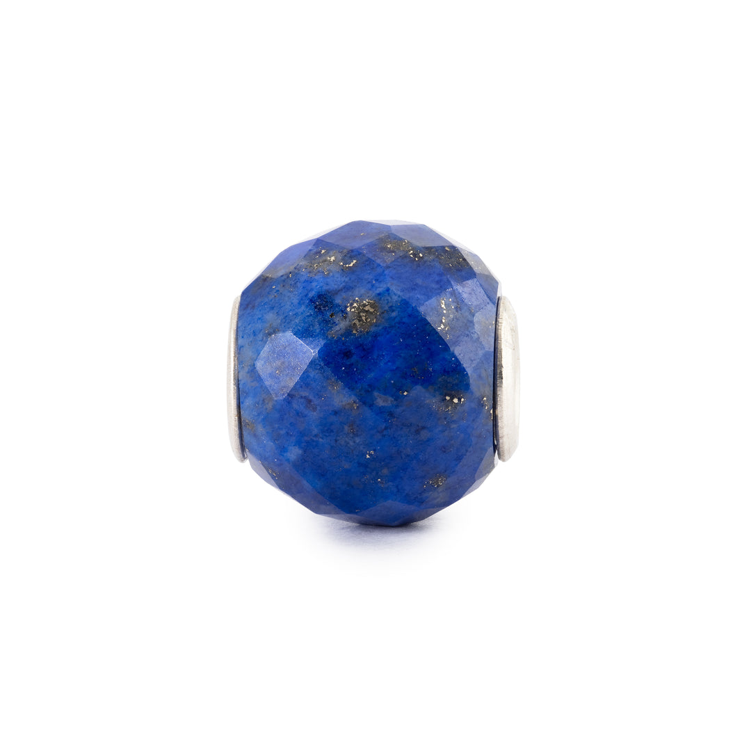 Round Lapis Lazuli Facet Bead