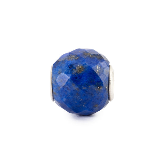 Round Lapis Lazuli Facet Bead