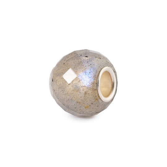 Round Labradorite Facet Bead