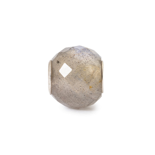 Round Labradorite Facet Bead