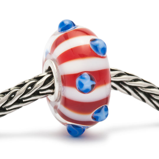 Star Spangled Bead by Trollbeads. Classic Beads.