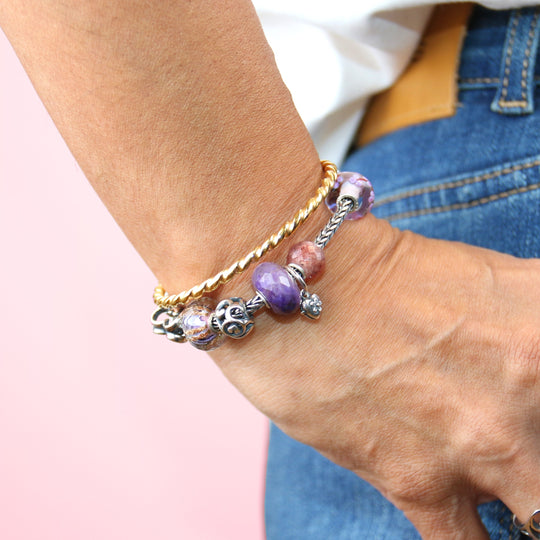 Purple Jade Bead