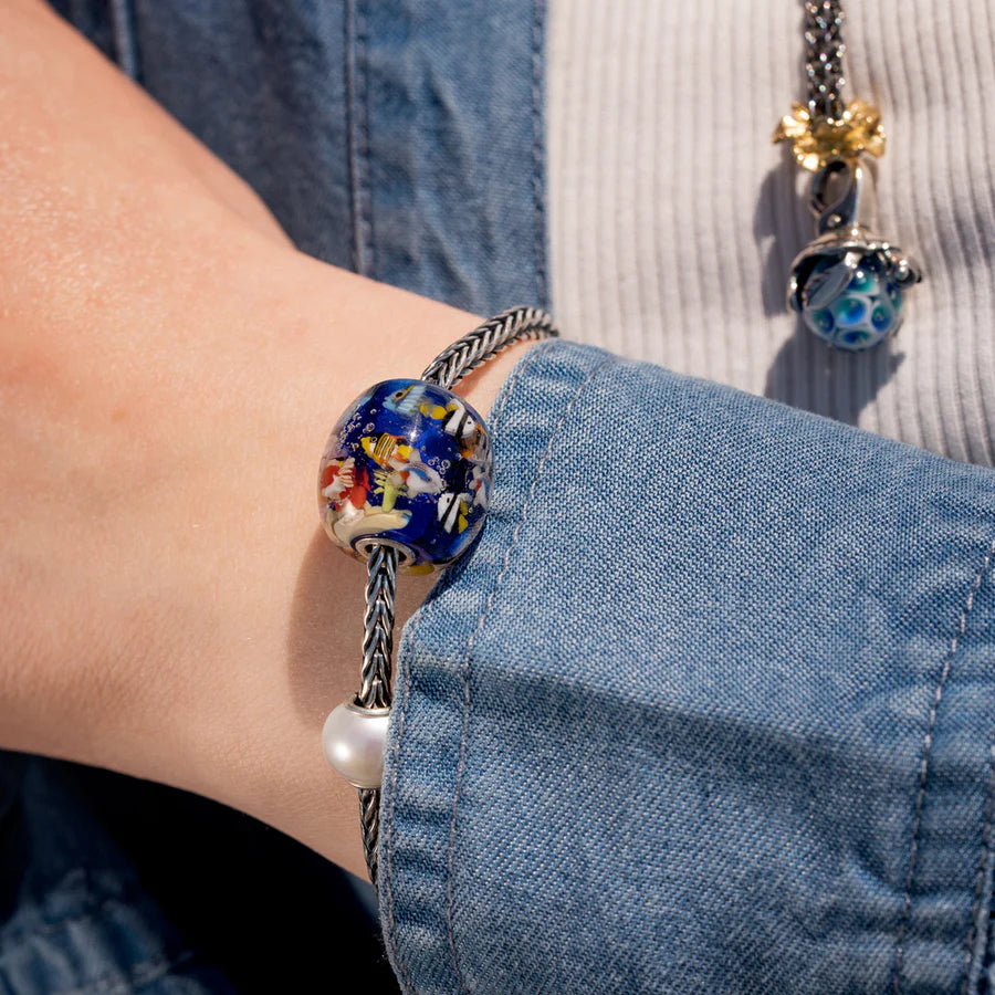 Trollbeads Blue Ocean bead 海 魚 Trollbeads Blue Ocean Bead LIMITED EDITION! - Michael