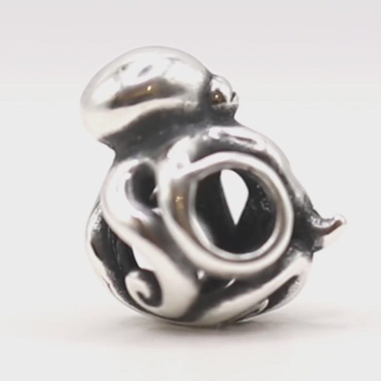 Trollbeads Damen-Bead 925 Sterling Silber TAGBE-50019, One size, Silver, No Gemstone