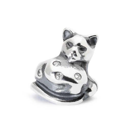 Moonlight Cat Bead by Trollbeads. Classic Beads.