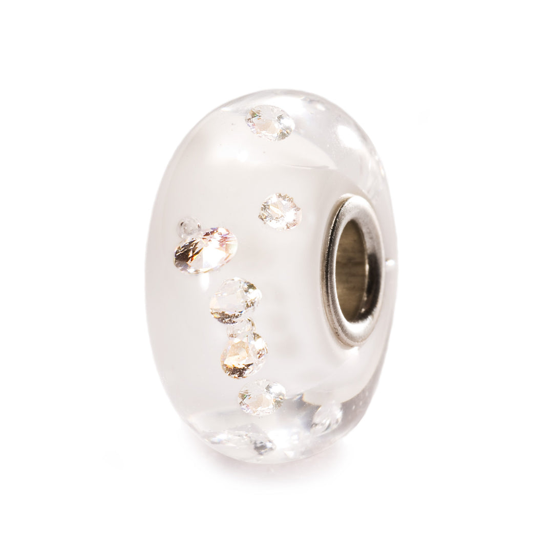 Universal Diamond Bead, White Trollbeads UK