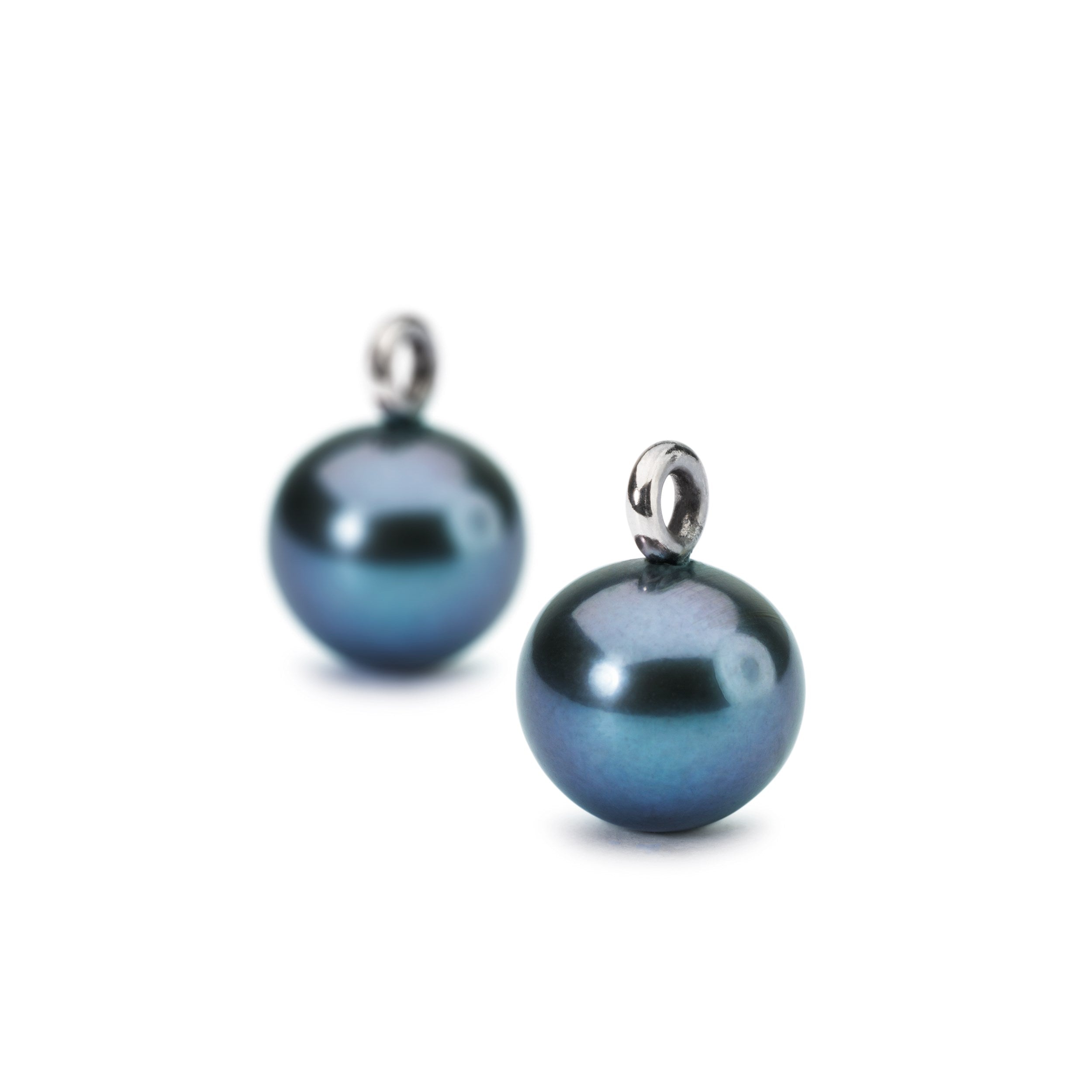 Peacock Pearl Round Drops