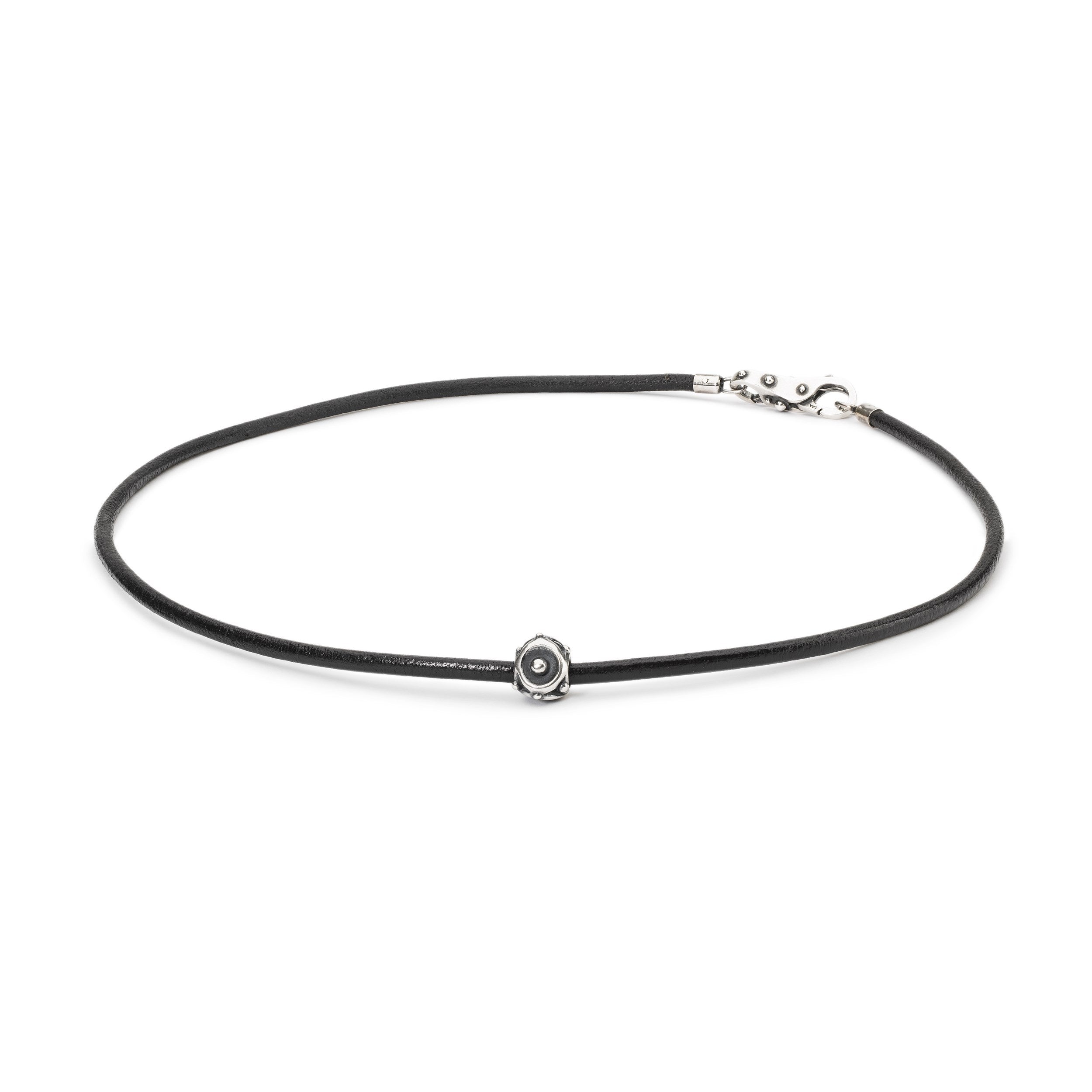 Leather Necklace, Black – Trollbeads UK